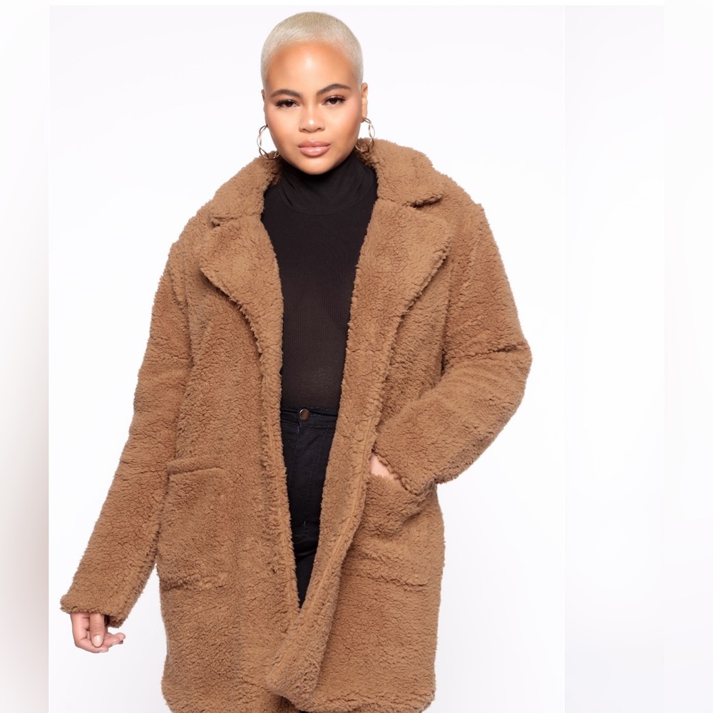Light weight Sherpa coat